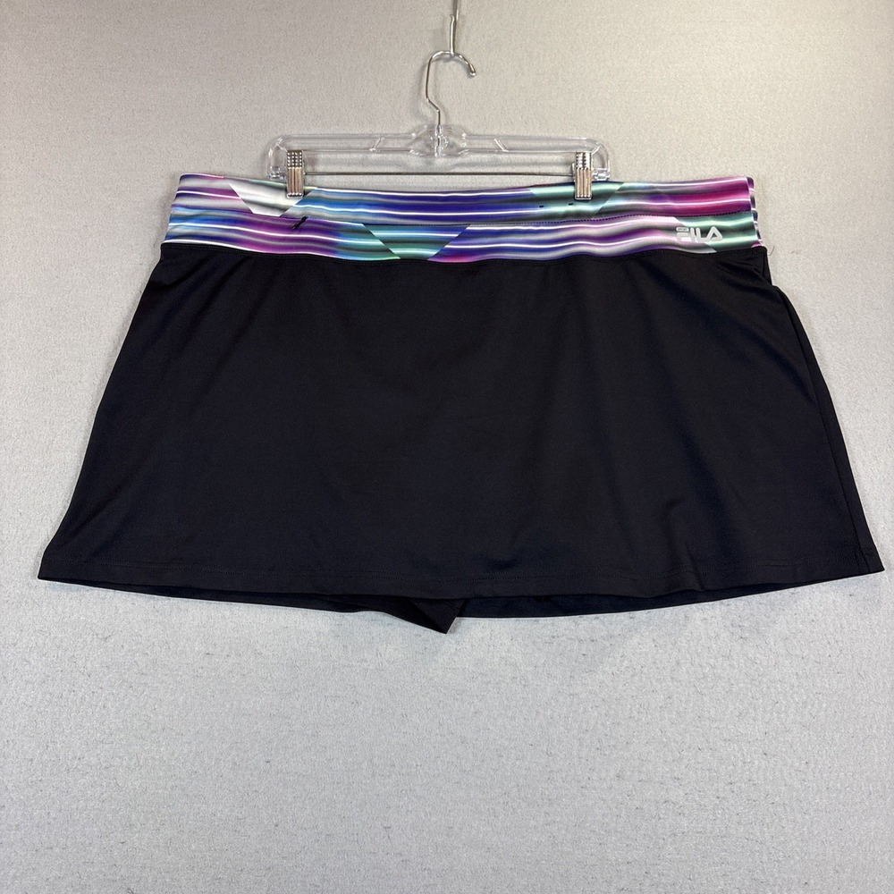 Fila‎ Sport Activewear Skort W/ Pocket Women's Size 2X Black